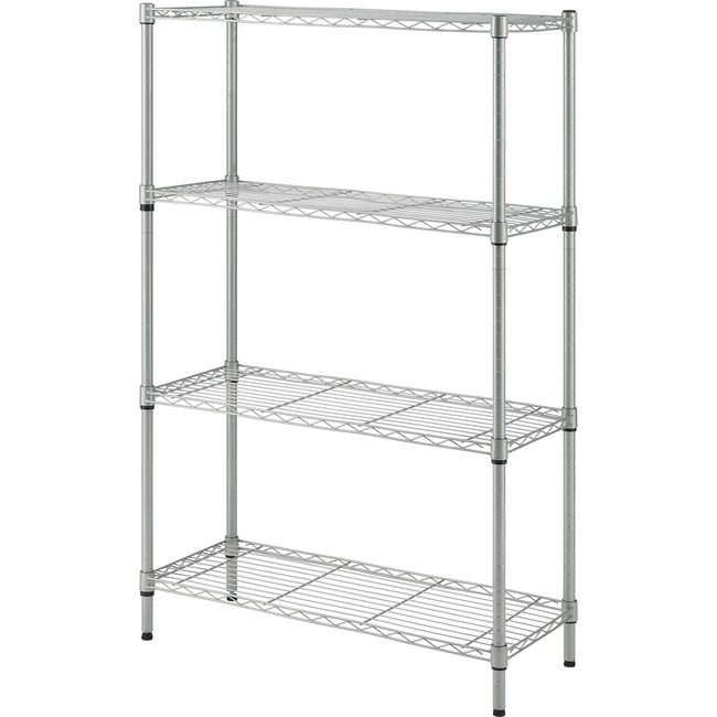Lorell Shelving Light 4 TIER Silv LLR70063