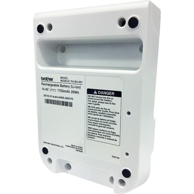 Brother International Battery Rechargable Li-Ion BRTPABU001