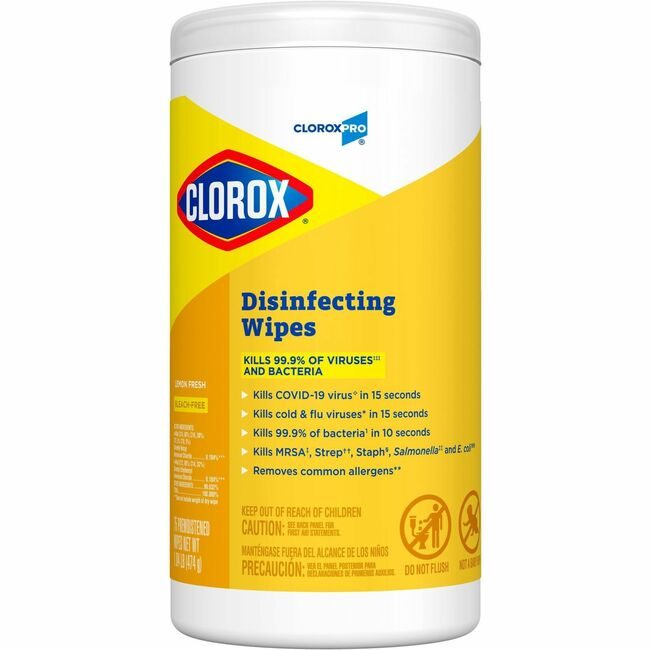 CloroxPro / Clorox The Clorox Company CloroxPro / Wipes Disinfecting CLO15948