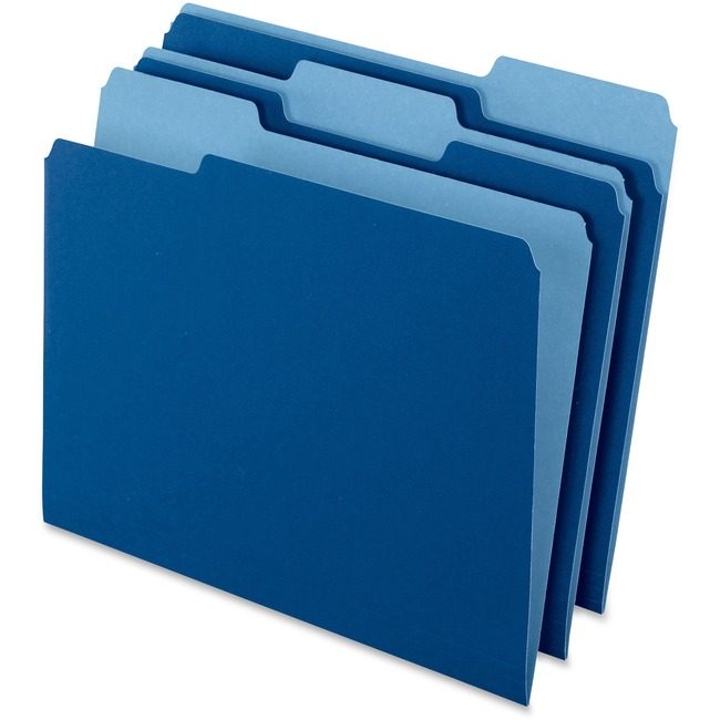 Pendaflex Folder Letter 1/3 Tab Ny PFX15213NAV