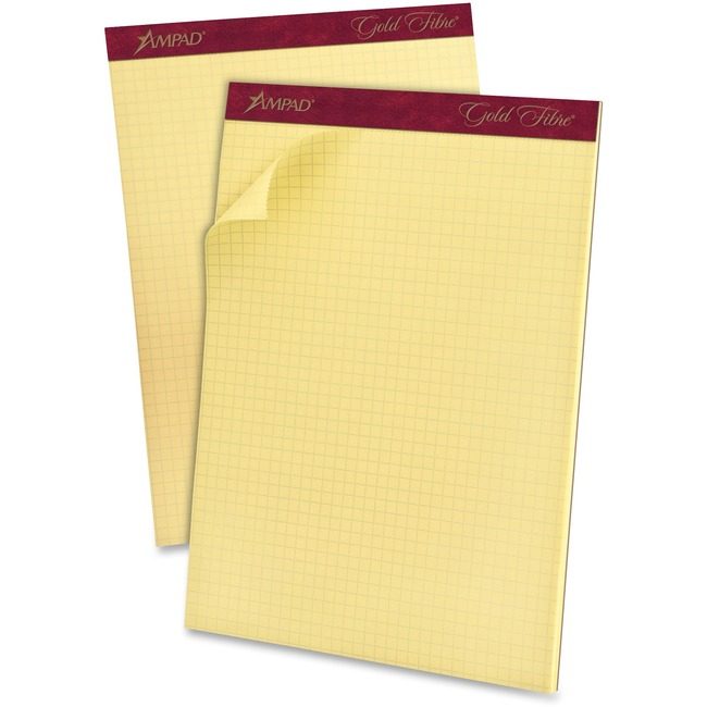 TOPS Products Pad Quad 4X4 Letter YW50CT. TOP22143