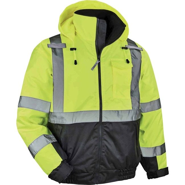 Ergodyne Jacket Hv Bomber 5X Lime EGO25629