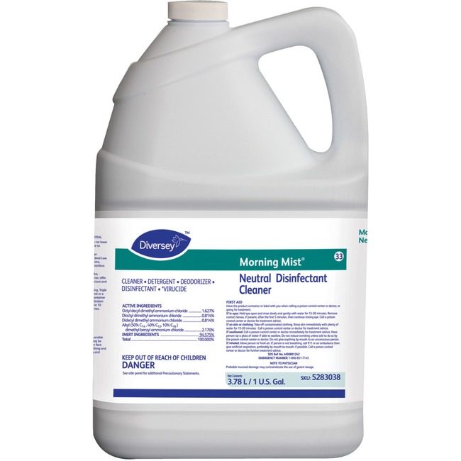 Diversey Cleaner Disinfectant 1GAL DVO5283038
