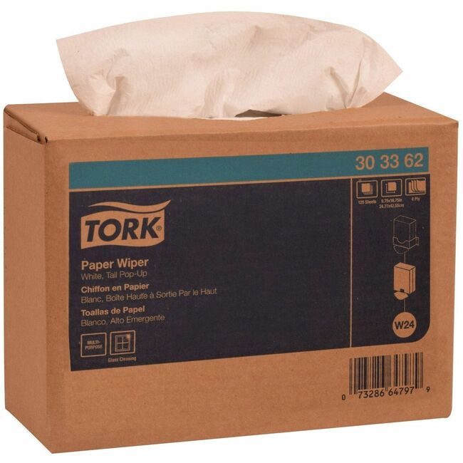 Essity Tork Wipers White 1PLY TRK303362