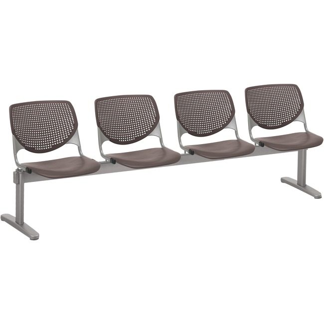 KFI Seating Beamseat 4SEAT Brown/Brown KFI2300BEAM4P18