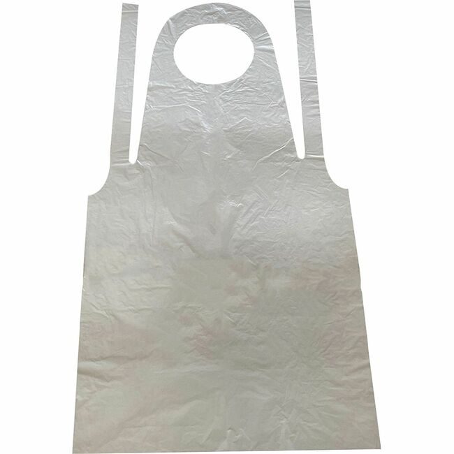 Genuine Joe Apron Poly 1MIL 32X50 GJO85141