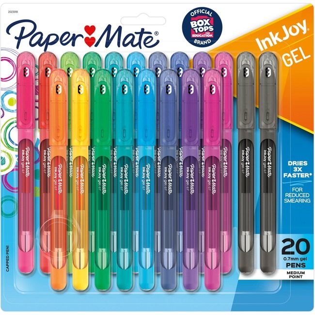 Newell Brands Paper Mate Pen Gel Inkjoy 0.7MM Assorted PAP2023018