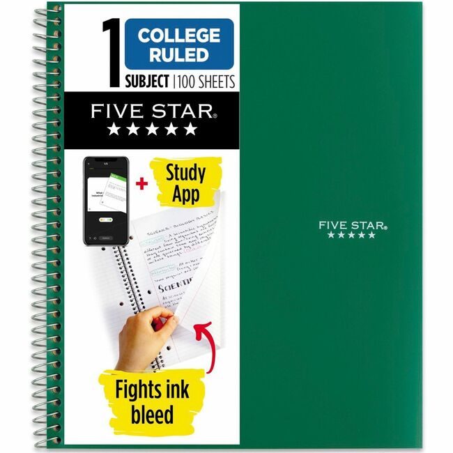 ACCO Brands Mead / Five Star Notebook Wirebnd 1SUB 100SH MEA06206