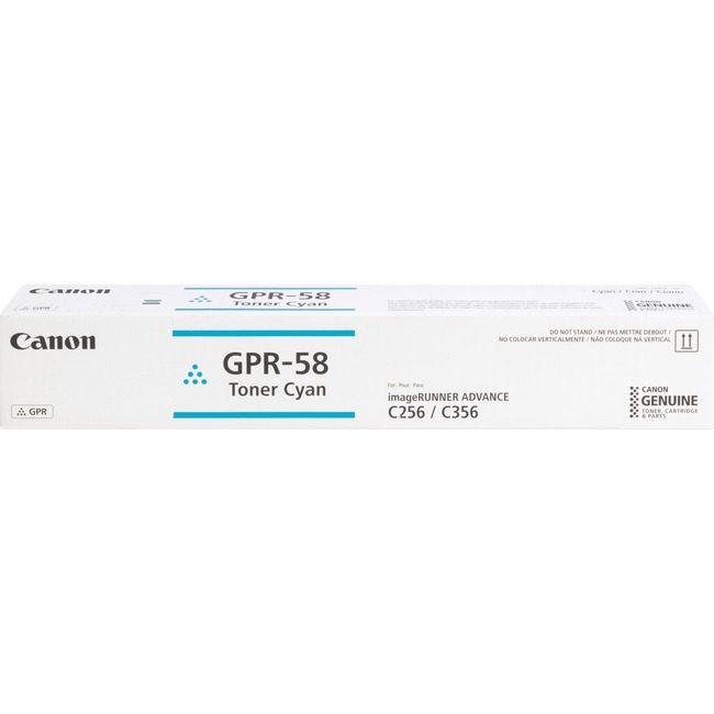 Canon U.S.A. Crtdg Lsr GPR58 C256 Cy 18K CNM2183C003