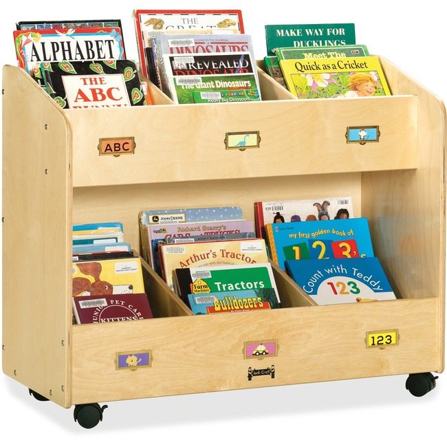 Jonti-Craft, Inc. Organizer Book Mobile 6 SEC JNT5368JC