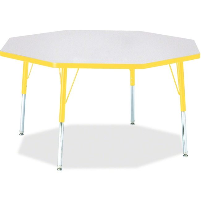 Jonti-Craft, Inc. Table Octagon 48X48 Gy/Yw JNT6428JCE007