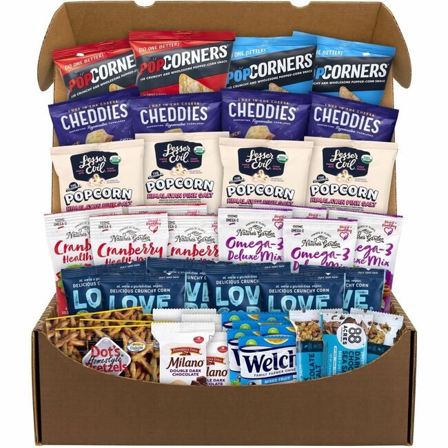 Varies / verify SKU SKU-LEVEL VERIFICATION REQUIRED Snack Box Salty & Sweet GRR70000167