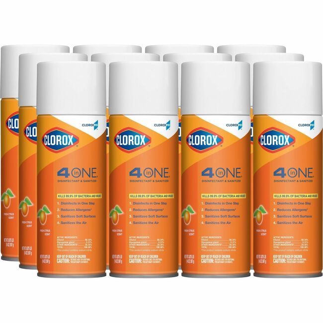 CloroxPro / Clorox The Clorox Company CloroxPro / Disinfectant Spry Sani Aero CLO31043CT