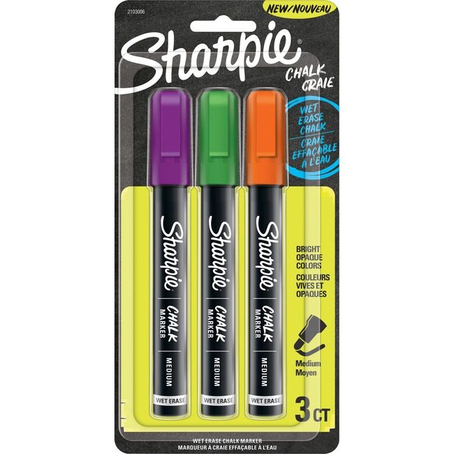 Sharpie / Expo / Prismacolor / Sanford Newell Brands / Sanford Sharpie / Expo / Prismacolor / Marker Chalk Astd 3 SAN2103006