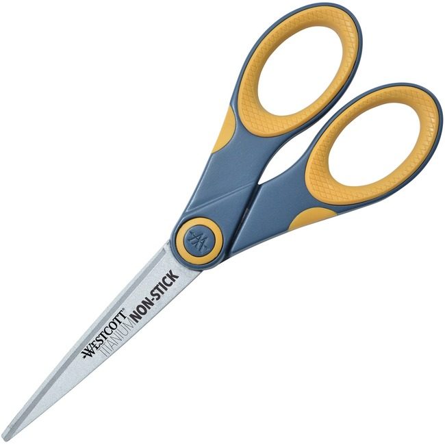 Westcott / Acme United Acme United Corporation Westcott / Scissors Nonstk 7"STR Gy/Yw ACM14851
