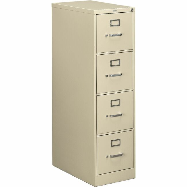 The HON Company Verticalfile 4DRAWER Putty HON514CPL