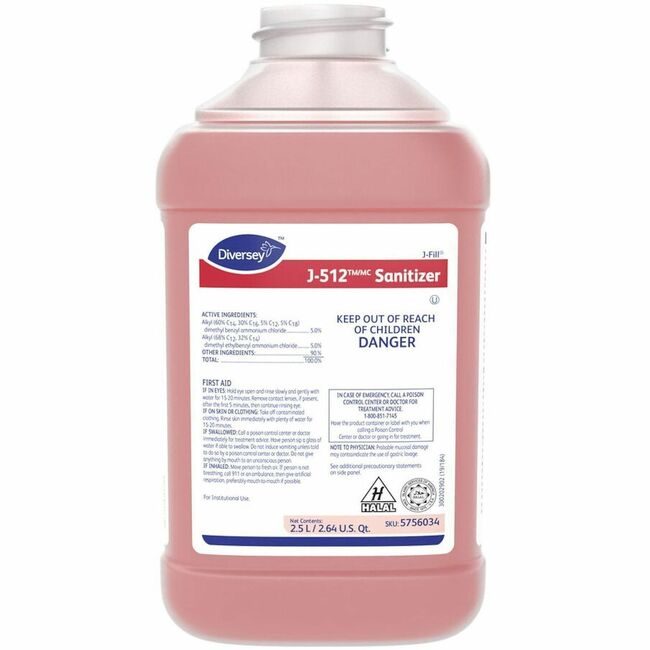 Diversey Sanitizer Jfill 2.5L 2 Count DVO5756034