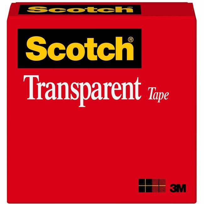 3M Company Tape 3"CORE 1"W Trans MMM60012592