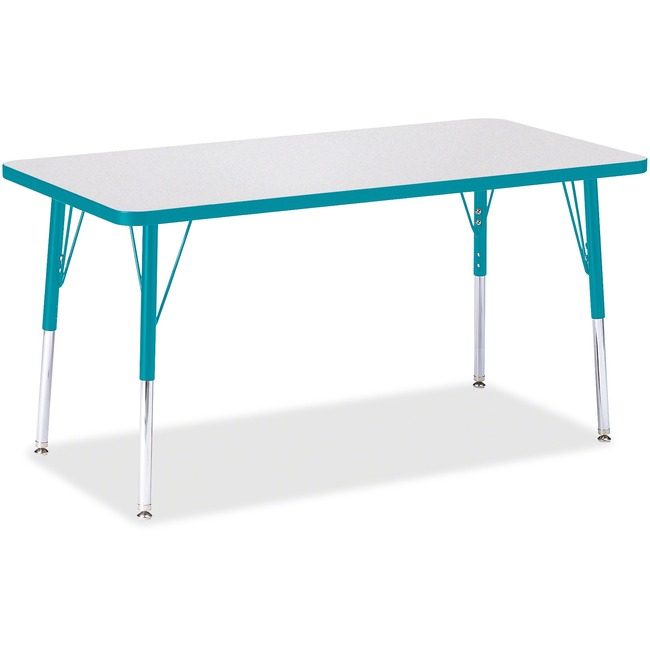 Jonti-Craft, Inc. Table Rectangle 24X48 Gy/Tl JNT6403JCA005