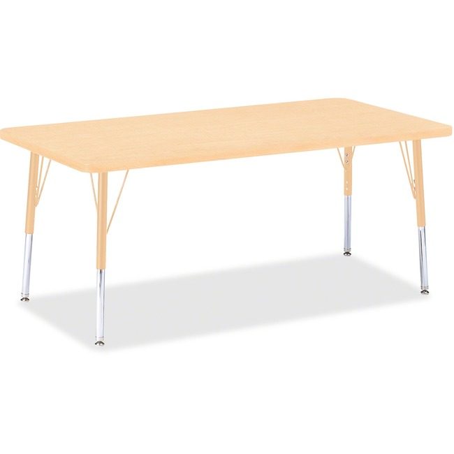 Jonti-Craft, Inc. Table Rectangle 30X60 Maple JNT6408JCE251