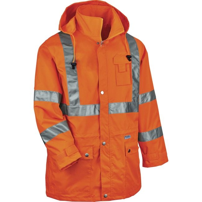 Ergodyne Rain Jacket 3X Orange EGO24317