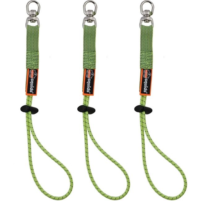 Ergodyne LOOP TAILS 3-PK Standard Lime EGO19765