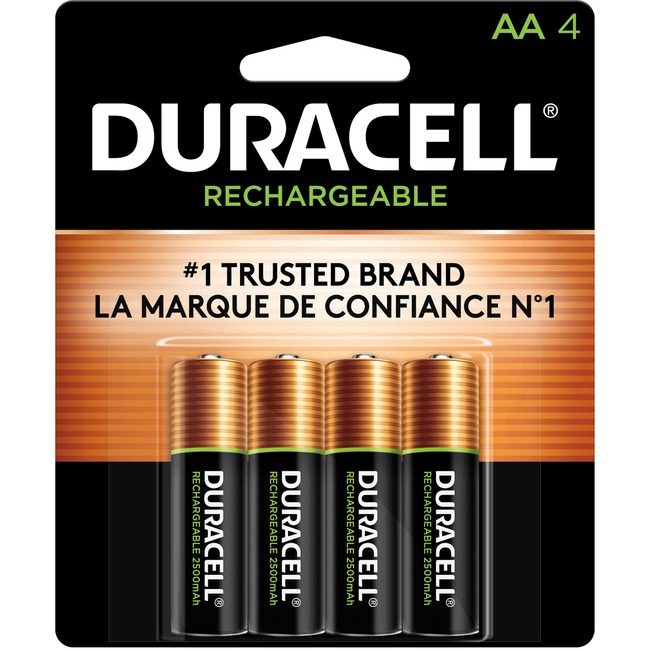 Duracell Battery Aa Staychg RECHG4 DURNLAA4BCD