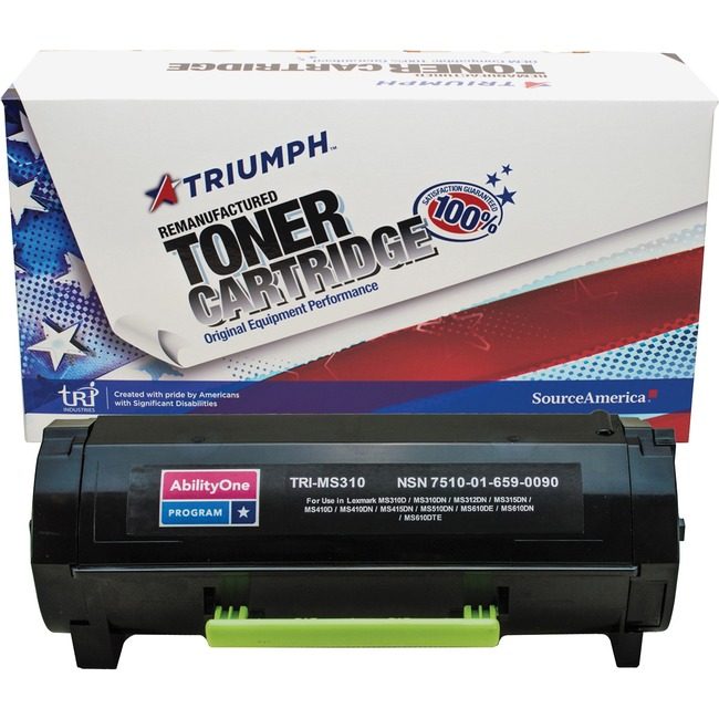 Varies / verify SKU SKU-LEVEL VERIFICATION REQUIRED Toner Reman Lexmark MS310 NSN6590090