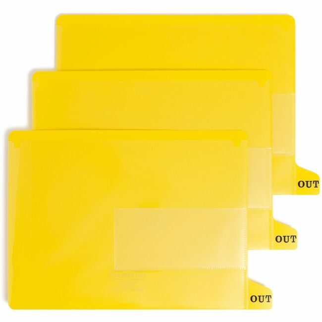 Smead Manufacturing Co. Guide Out Endtab Poly Yw SMD61956