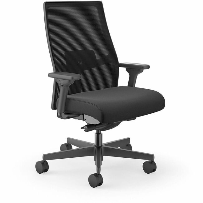 The HON Company Chair Task Bigtall Adjarm Black HONI2BTVMC10BTN