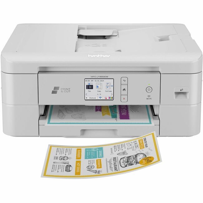 Brother International Printer Aio Ij Wrlss P &Cut BRTMFCJ1800DW