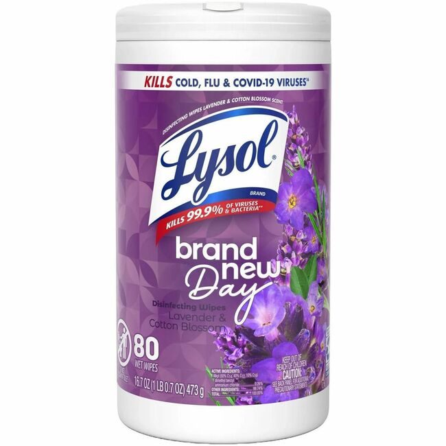 Reckitt Lysol / Resolve / Air Wick / Easy-Off / product-specific Wipe Disinf Lvndr 80 Count RAC56264