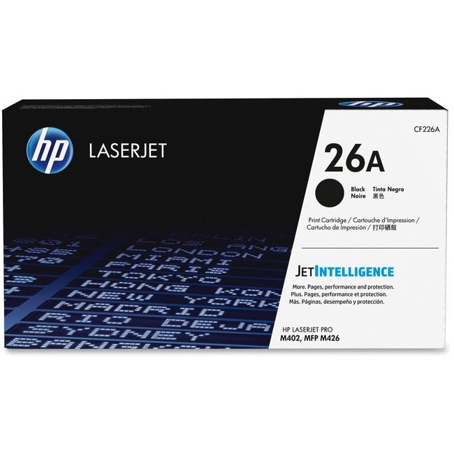 HP Inc. / Hewlett-Packard Crtdg Lsr 26A BK Standard HEWCF226A