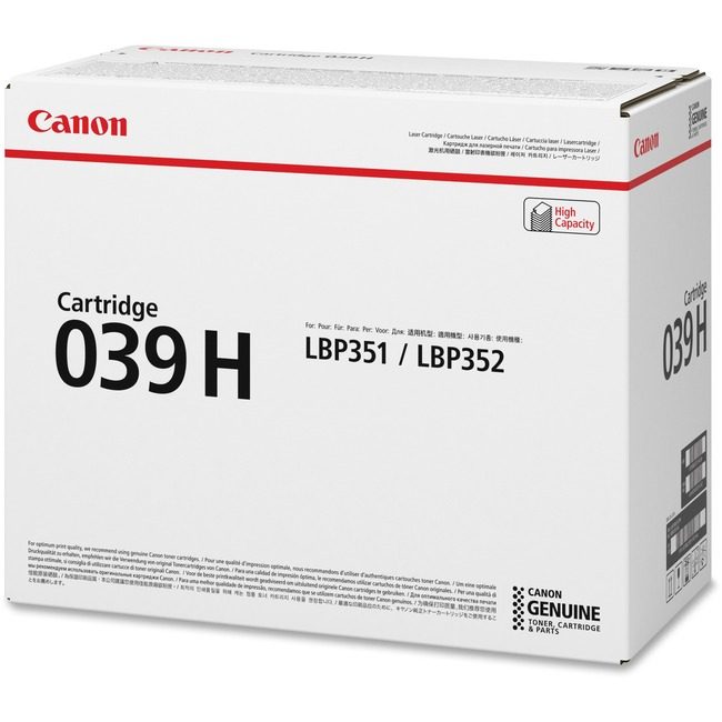 Canon U.S.A. Crtdg Lsr High Yield CNMCRTDG039H
