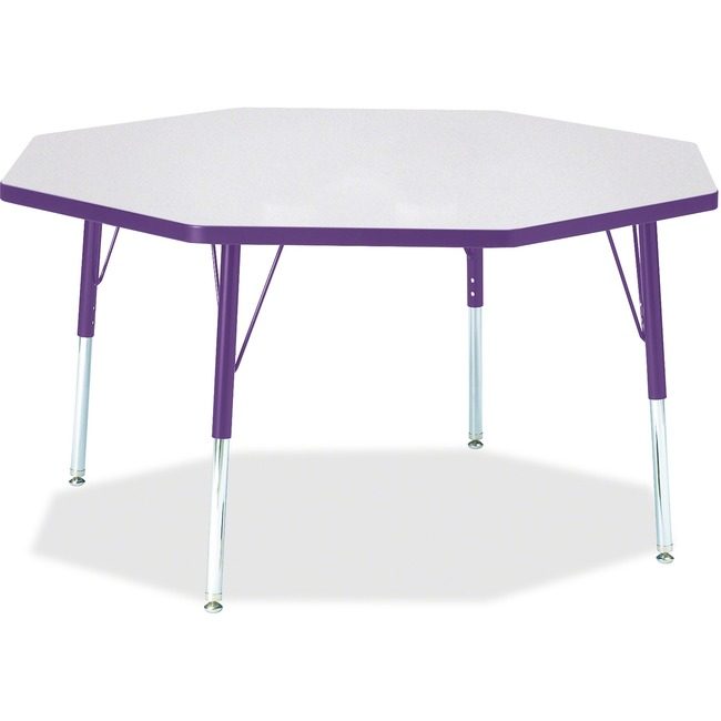 Jonti-Craft, Inc. Table Octagon 48X48 Gy/Pe JNT6428JCE004