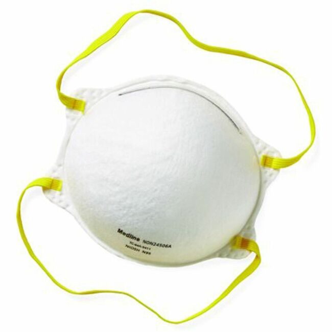 Medline Industries Masks N95 Cone Styl 20 BX MIINON24506AZCT