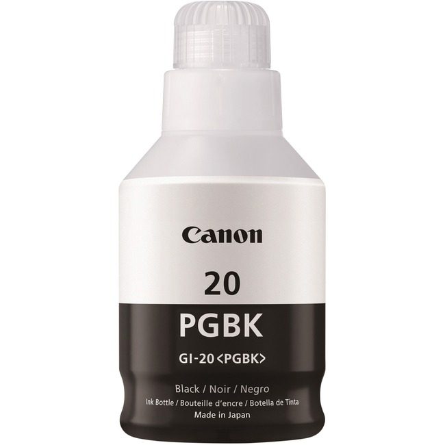 Canon U.S.A. Ink Bottle GI-20 Black CNMGI20BLACK