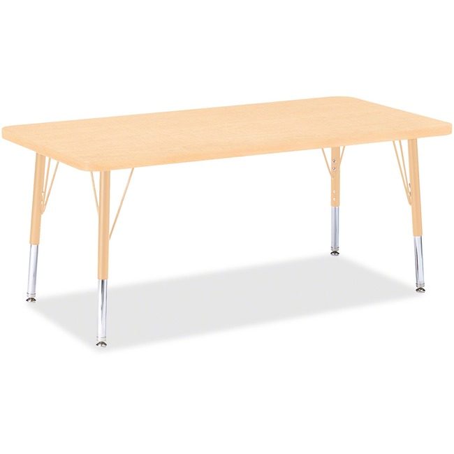 Jonti-Craft, Inc. Table Rectangle 24X48 Maple JNT6403JCA251