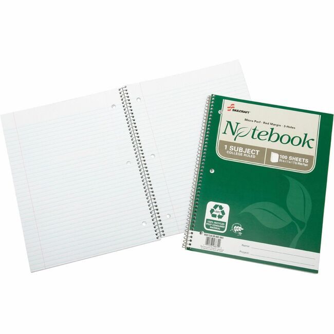 Varies / verify SKU SKU-LEVEL VERIFICATION REQUIRED Notebook Spiral Cllg 8.5X11 NSN6002025