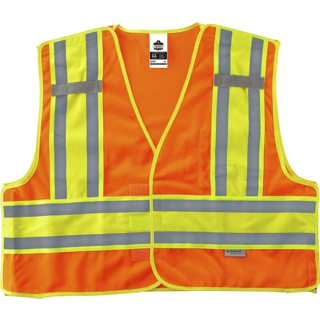 Ergodyne Public Sfty Vest 6X/7X Orng EGO23390