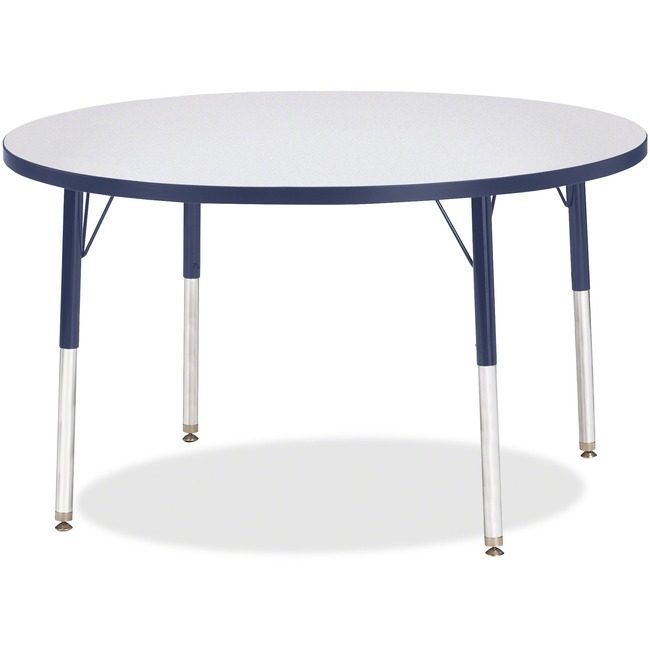 Jonti-Craft, Inc. Table Activity 42"RND Gy/Ny JNT6468JCE112