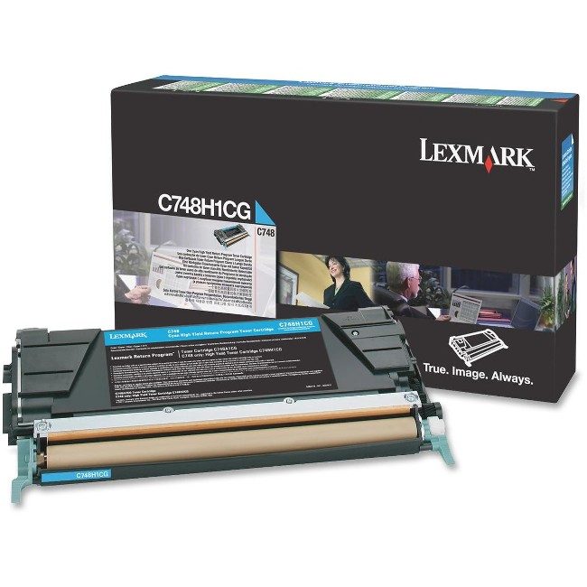 Lexmark International Crtdg Toner C748 Cyn 10K LEXC748H1CG