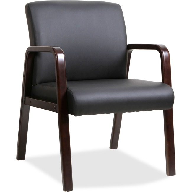 Lorell Chair Guest Wood Blk/Esp LLR40201