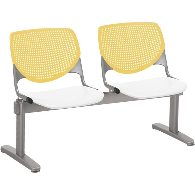 KFI Seating Beamseat 2SEAT Yel/White KFI2300BEAM2128
