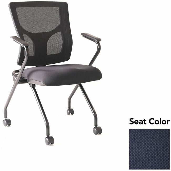 Lorell Chair Train W/Arm Navy LLR6201966