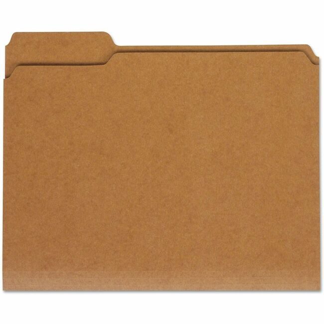 Universal Office Products Folder REIN1/3CT Letter Brkr UNV16133