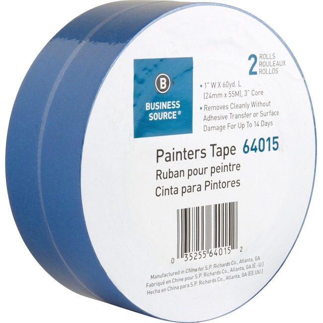 Business Source Tape Painters 1"X60 Be 2 Pack BSN64015