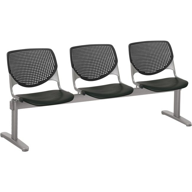KFI Seating Beamseat 3SEAT Black/Black KFI2300BEAM3P10