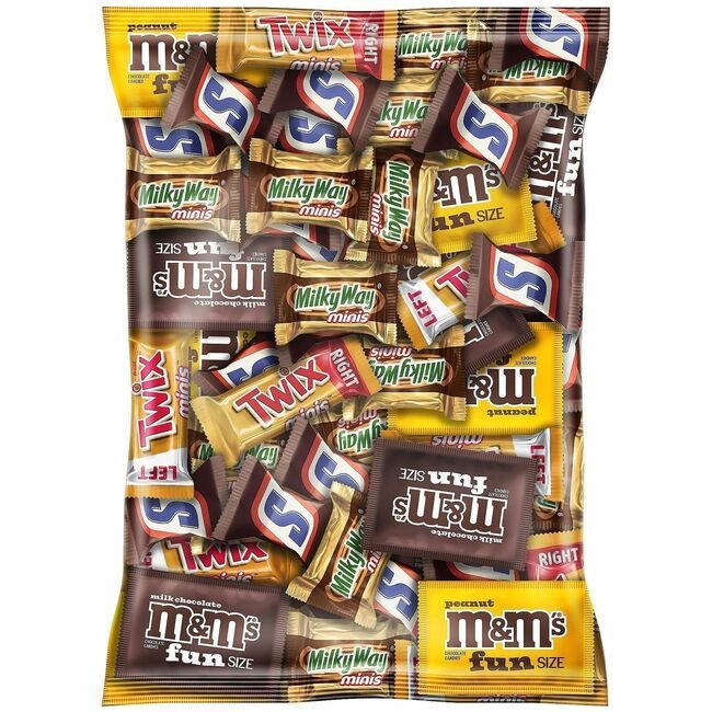 Varies / verify SKU SKU-LEVEL VERIFICATION REQUIRED Candy Mars Favs 62.6OZ GRR22000016