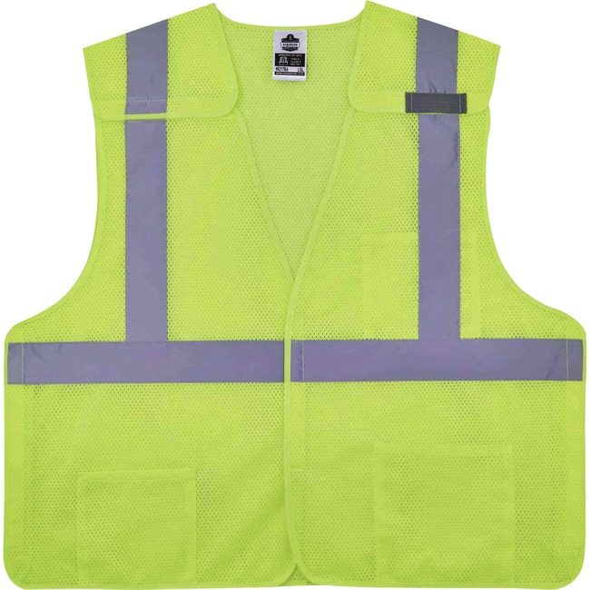 Ergodyne Vest Breakaway 2X/3X Lime EGO21527
